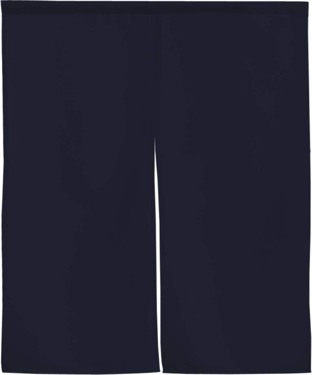 暖簾　７５✕１３０cm のれん工房 防炎 のれん 無地 厚手 14色 幅61cm〜130cm 丈141cm